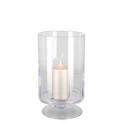 Fink Windlicht "Viana" In Transparent - H. 34,5 Cm - D. 20 Cm