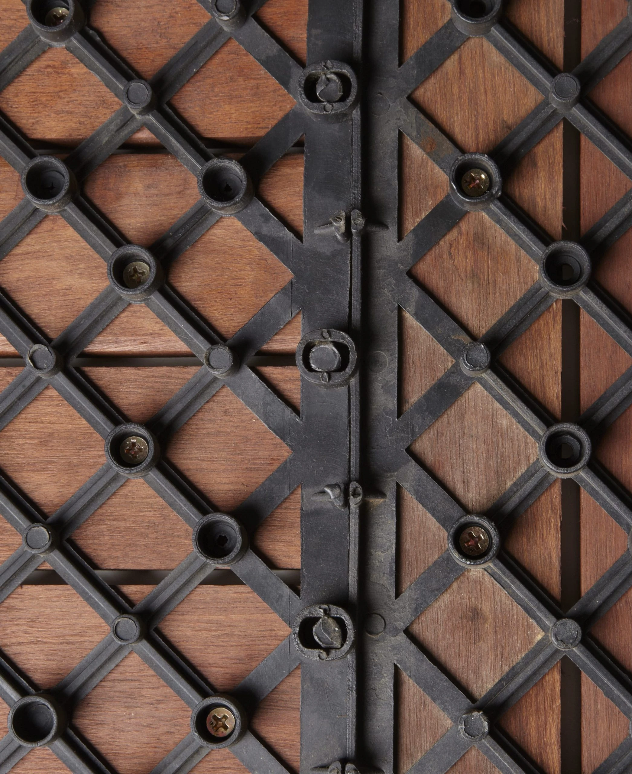 Gartenfreude 10er-Set Holzfliesen Klicksystem In Hellbraun – Bild 3