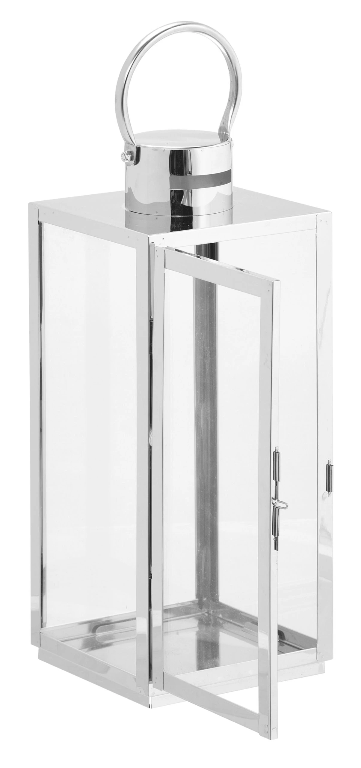 Gartenfreude Edelstahl Lampe In Silber Ohne LED – Bild 2