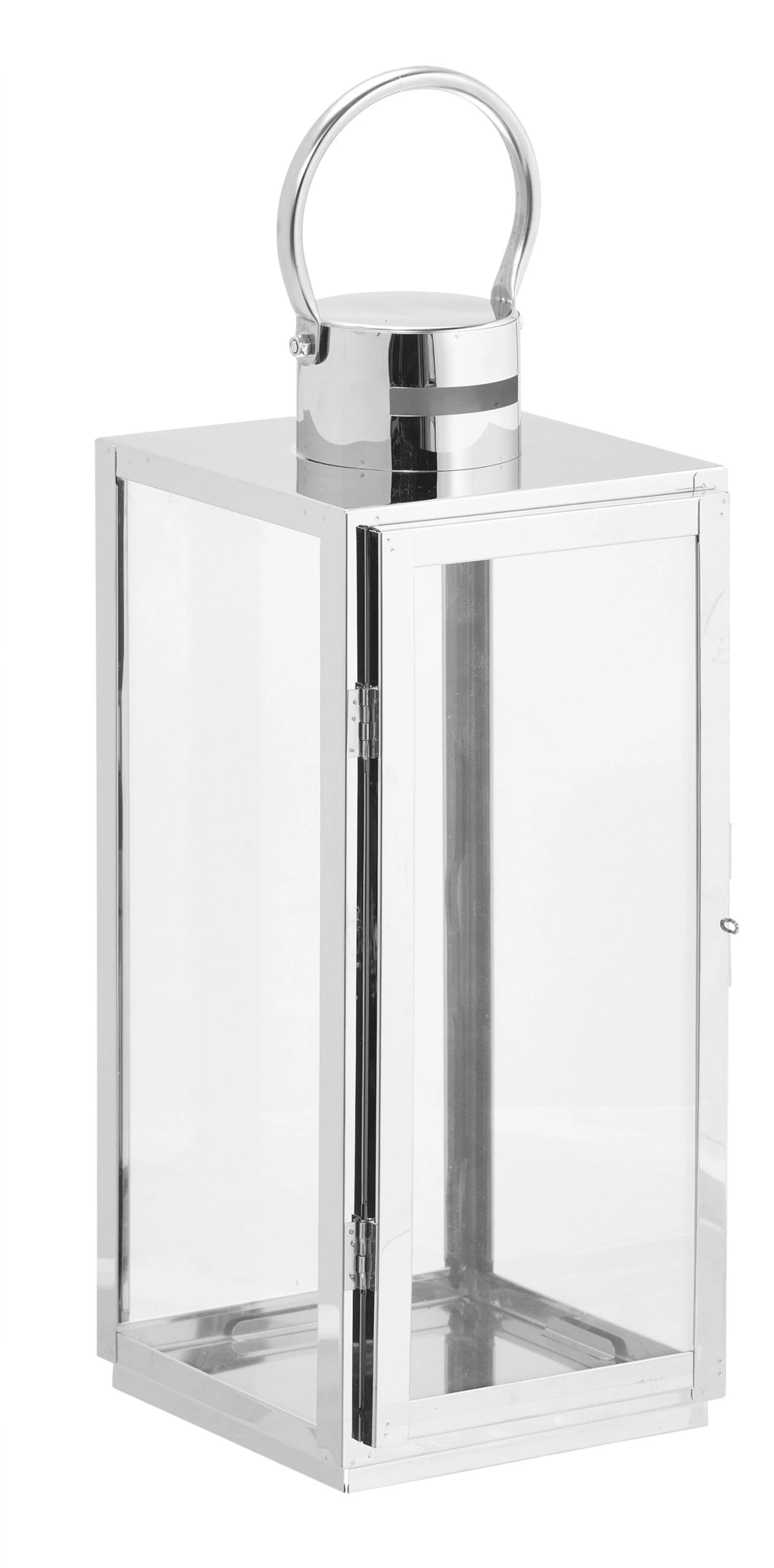 Gartenfreude Edelstahl Lampe In Silber Ohne LED