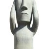 Gilde Skulptur "Nichts Hören" In Grau - H. 70 Cm