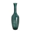 Gilde Vase "Arturo" In Petrol - H. 65 - D. 40 Cm