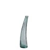 Gilde Vase "Corno" In Blau - H. 80 Cm - D. 20 Cm