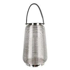 Gilde Windlicht "Cage" In Silber - D. 26 Cm