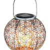 Globo Lighting Solarleuchte "SOLARLEUCHTE METALL SILBERFARBEN, 1XLED" In Silver