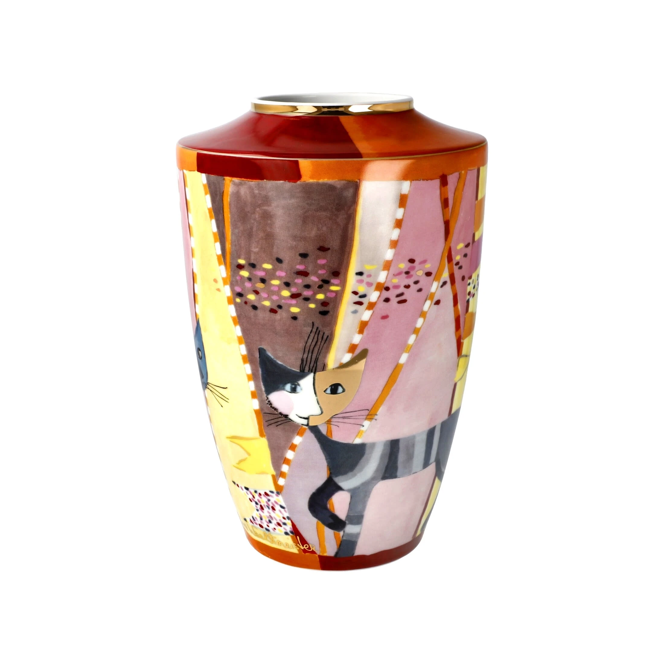 Goebel Vase " Rosina Wachtmeister - Sottosopra " In Mehrfarbig – Bild 3