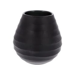 Goebel Vase " Slate Black " In Schwarz