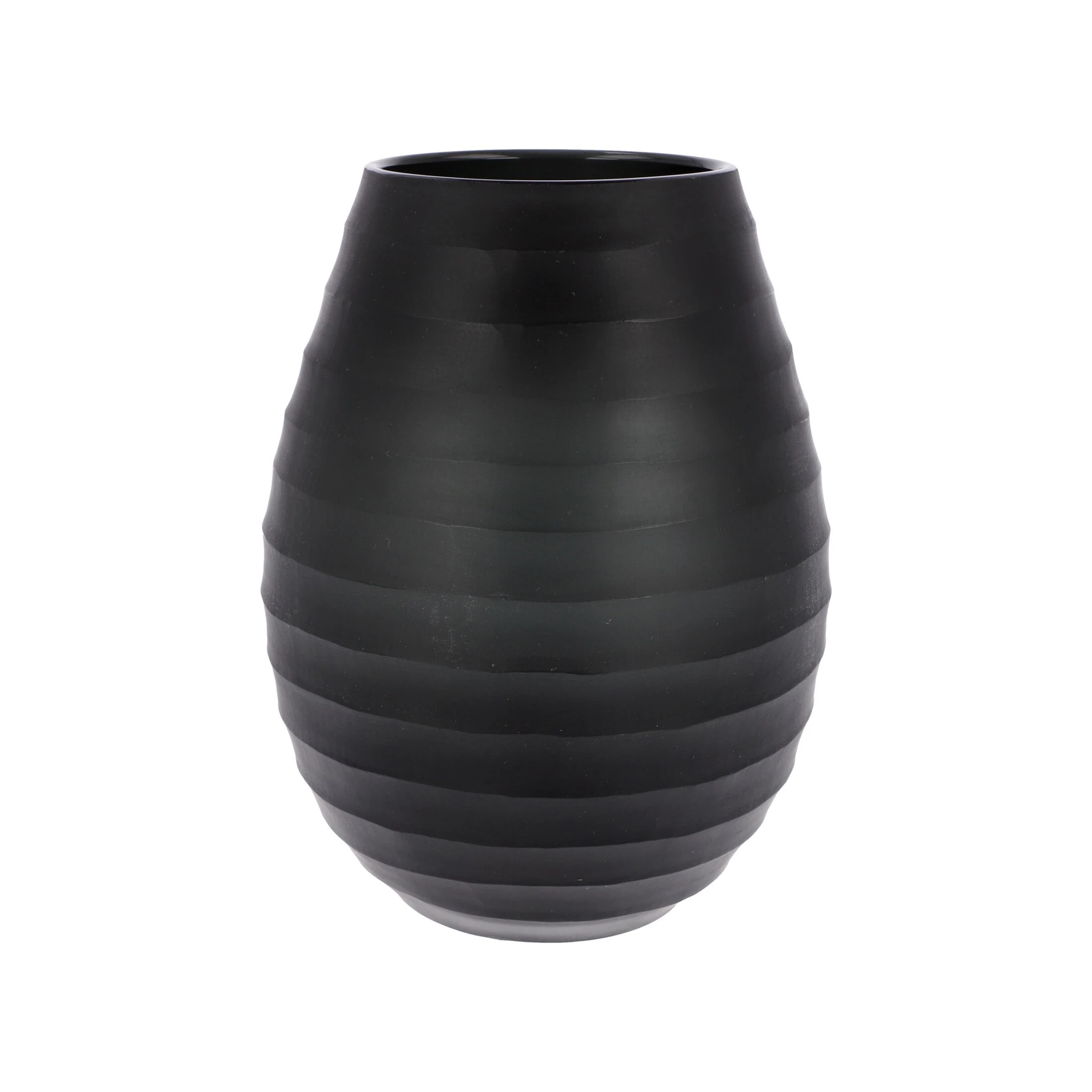 Goebel Vase " Slate Black " In Schwarz
