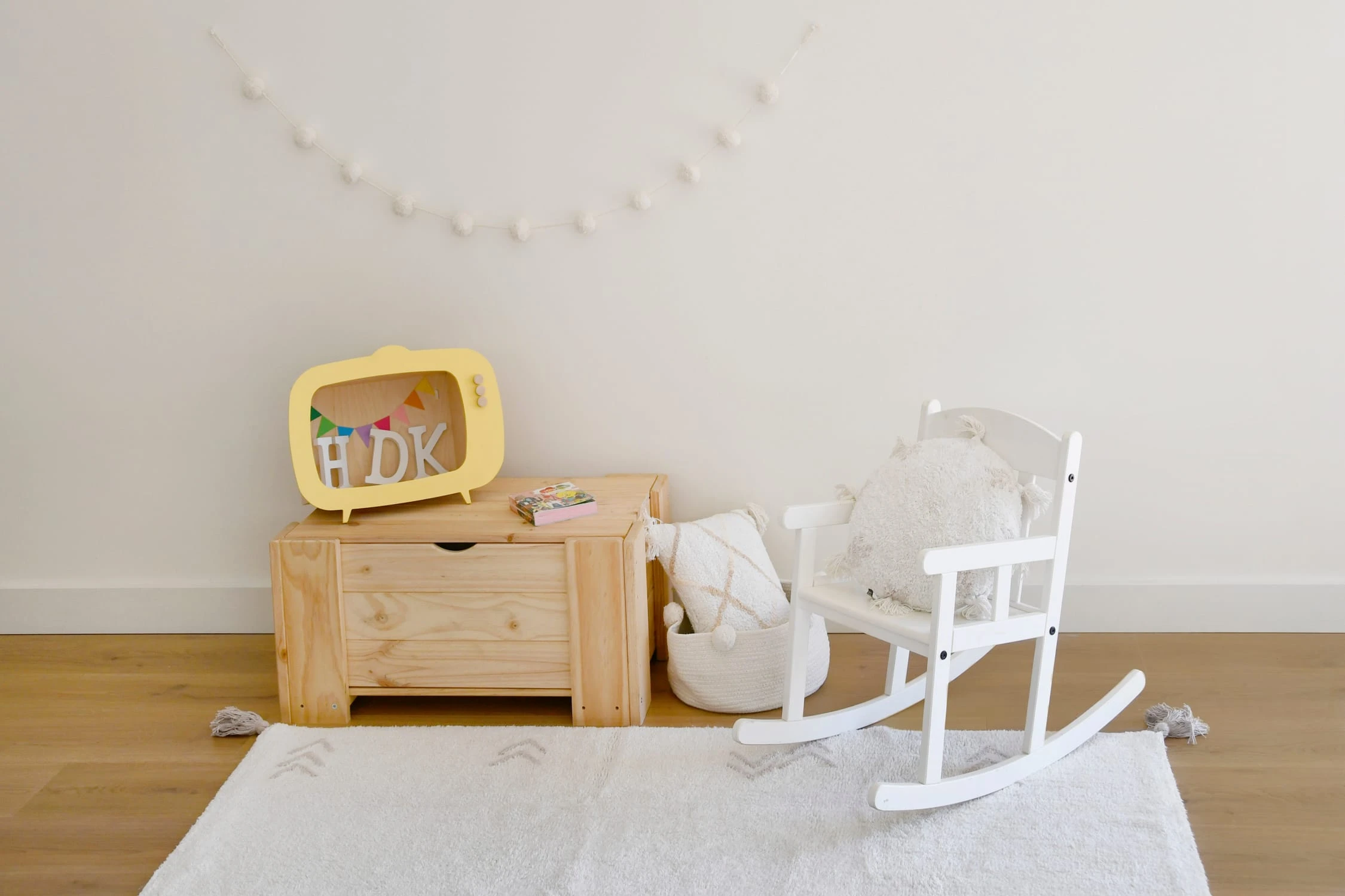 Happy Decor Kids Korb "Bobble" In Elfenbein - 30x30x15 Cm – Bild 10