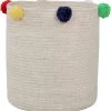 Happy Decor Kids Korb "Bobble Multi" In Mehrfarbig - 22x21x21 Cm