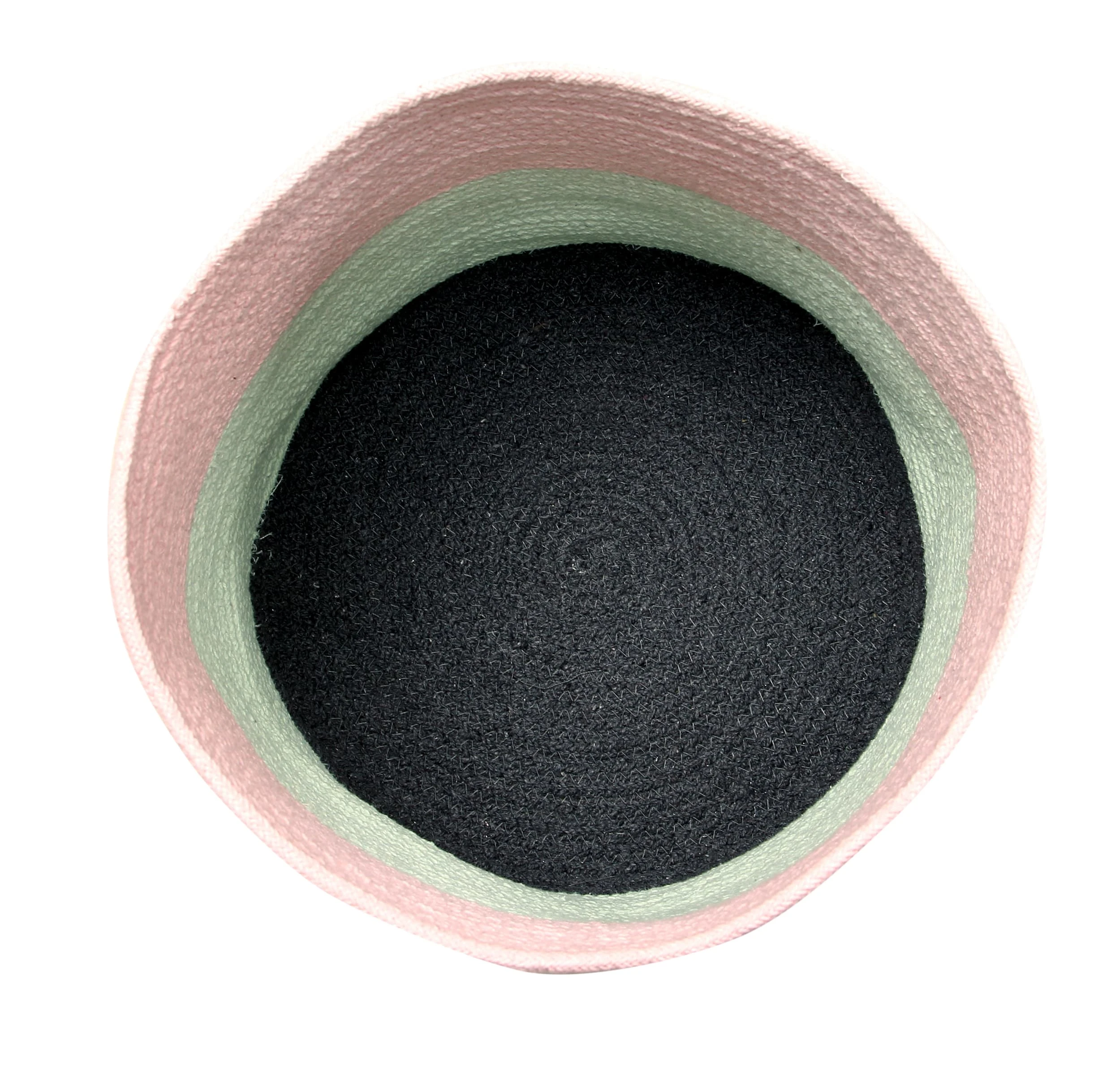 Happy Decor Kids Korb "Rainbow" In Grün/Rosa - 28x28x28 Cm – Bild 3