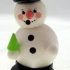 Hess Holzspielzeug Räucherfigur Schneemann Mit Baum
