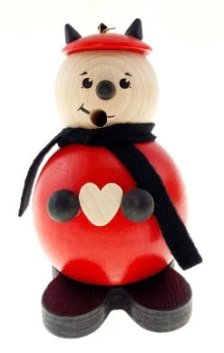Hess Holzspielzeug Räucherfigur "Teufel"