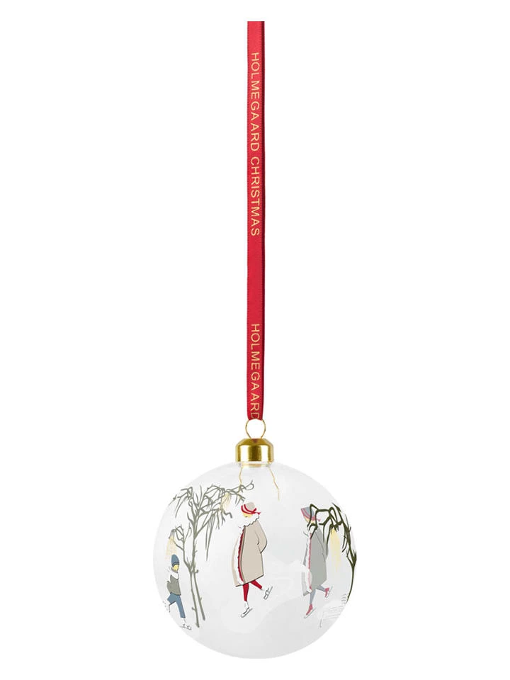 Holme Gaard Christbaumkugel In Transparent/ Bunt - Ø 8 Cm