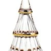 Holme Gaard Dekoobjekt "Fairytales - Weihnachtsbaum" In Transparent/ Gold - (H)14 X Ø 9 Cm