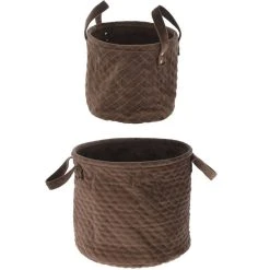 Home&Styling Collection Aufbewahrungskörbe In Braun