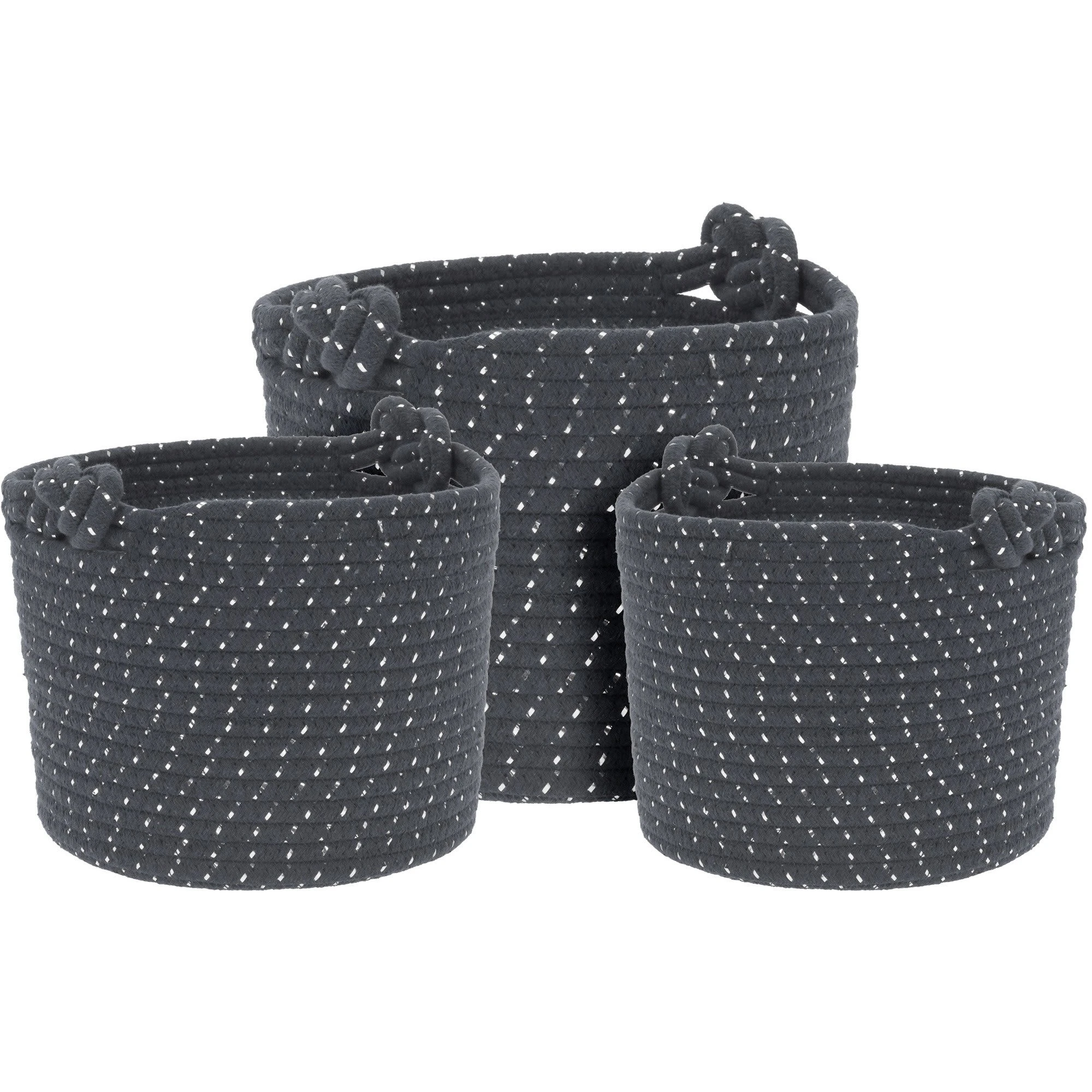 Home&Styling Collection Dekokörbe In Grau