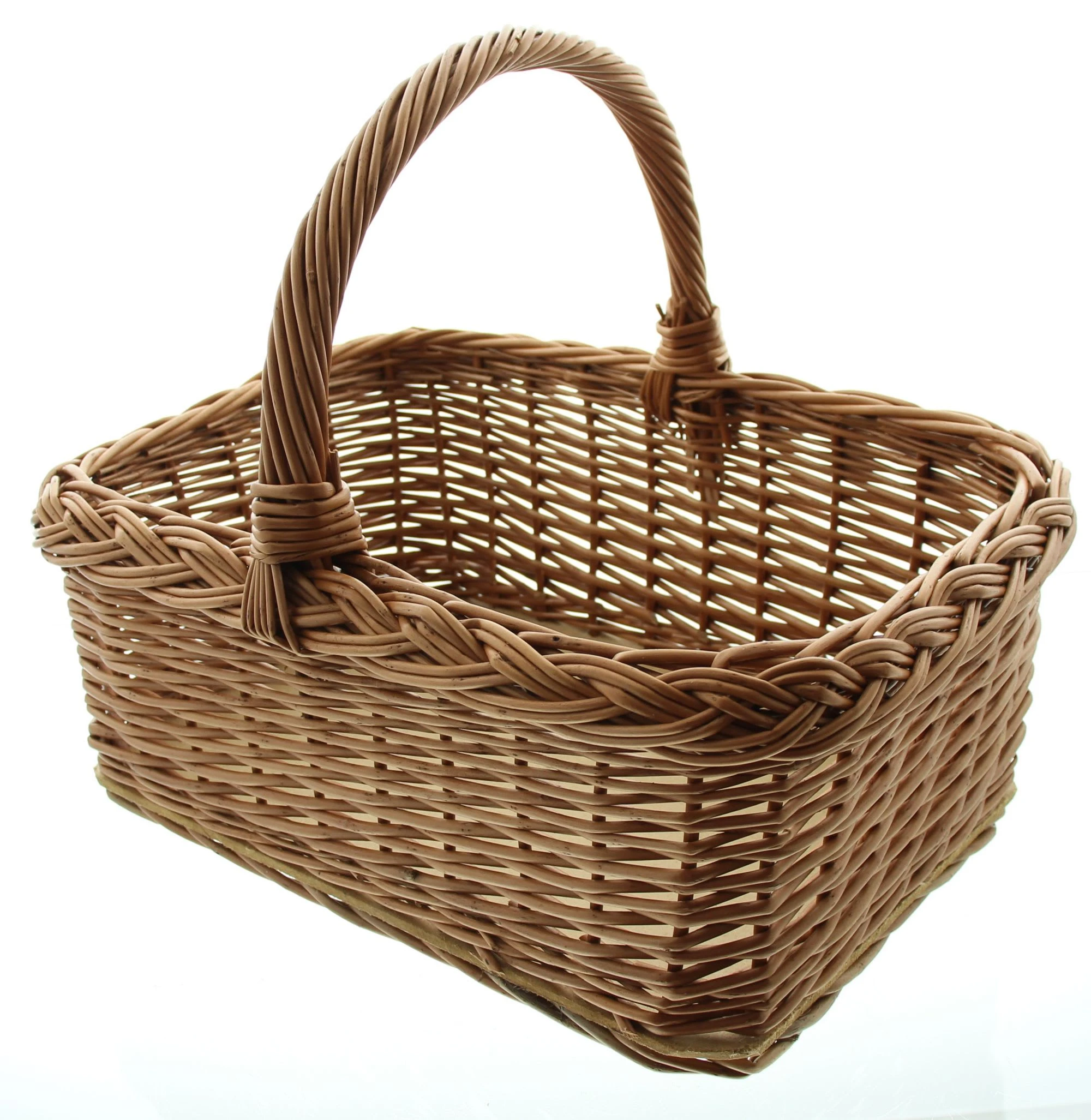 HomeLiving Bügelkörbe "Vollweide" 400x300x300 In Braun