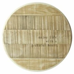 HomeLiving Deko "Enjoy Life" 480x480 In Beige