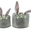 HomeLiving Deko "Häschen" 190x190x270 In Beige
