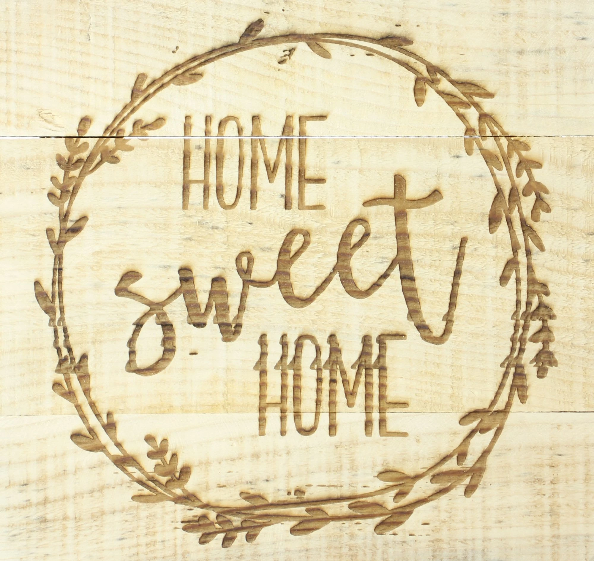 HomeLiving Deko "Home" 300x300 In Beige – Bild 4