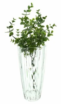 HomeLiving Deko "Retro" 120x120x250 In Transparent