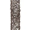 HomeLiving Deko-Säule "Lichterzauber" 250x1100 In Braun