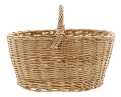 HomeLiving Einkaufskorb "Natur" 500x330x250 In Braun