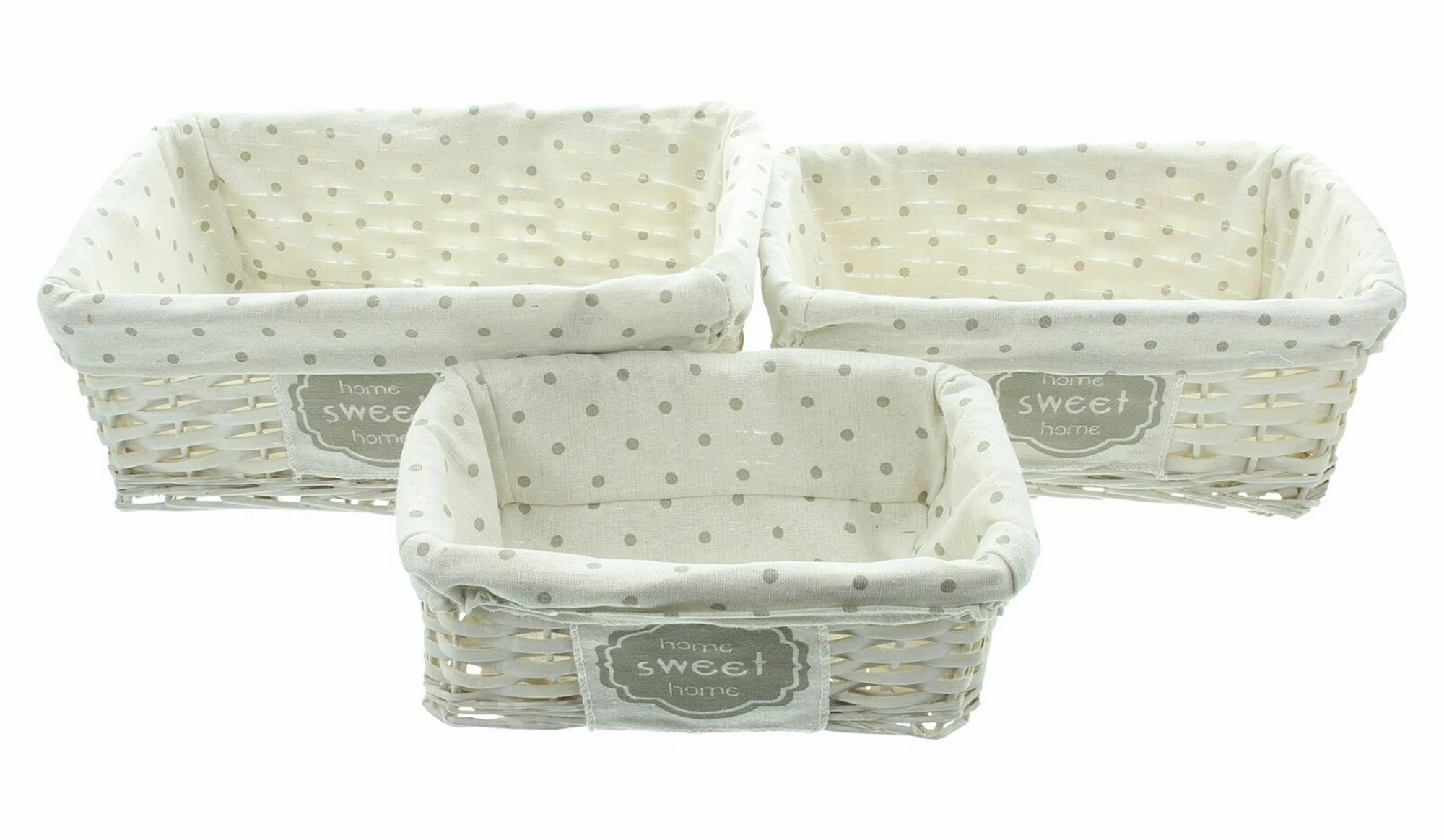 HomeLiving Füllkorb "Romance" 390x250x150 In Bunt