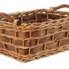 HomeLiving Füllkorb "Spanstreifen" 450x320x190 In Braun