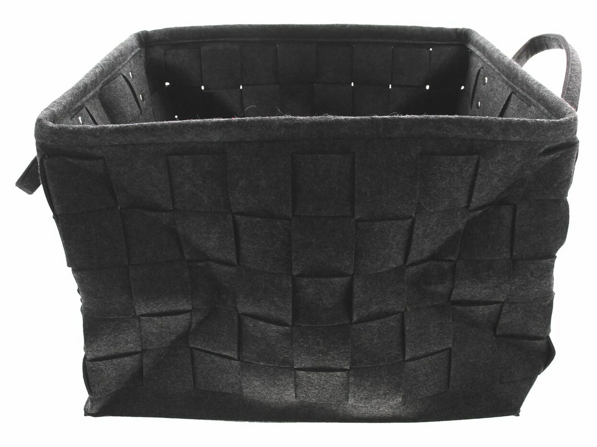 HomeLiving Füllkörbe "Flechtwerk" 450x400x400 In Anthrazit