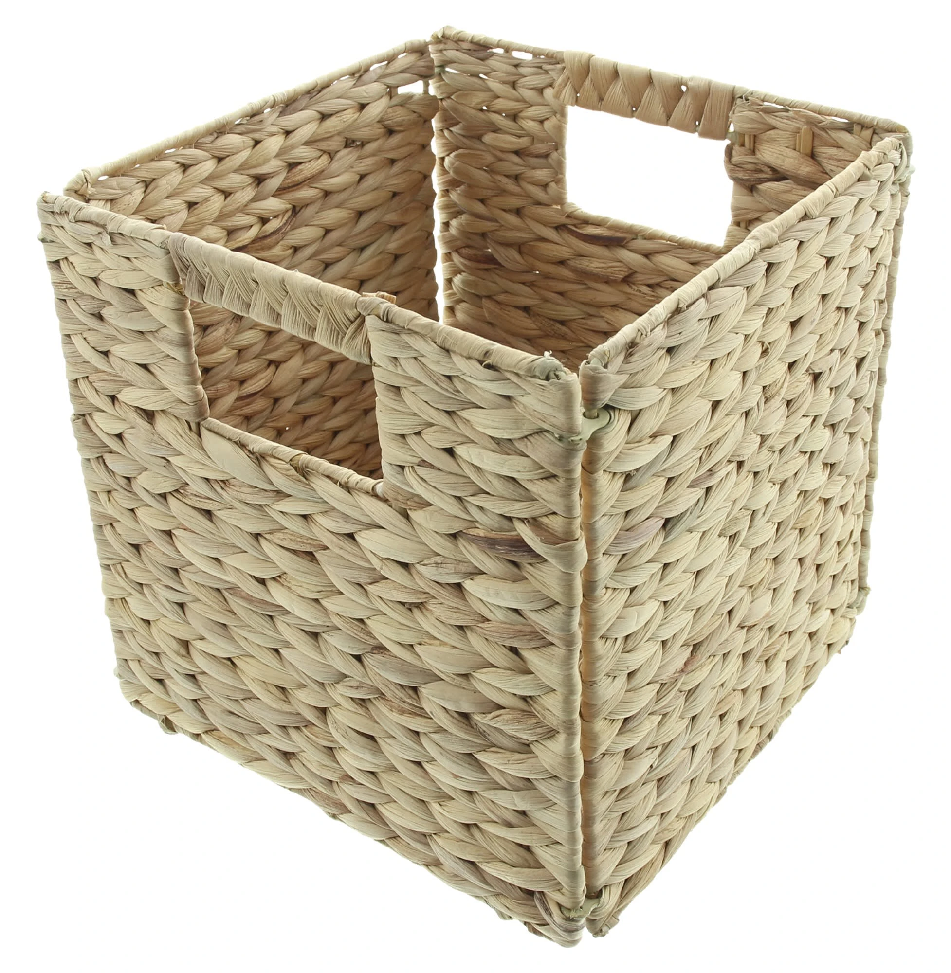 HomeLiving Füllkörbe "Wasserhyazinthe" 24x24x24cm In Braun