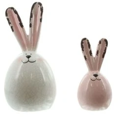 HomeLiving Hase "Crackle" 230 In Weiß