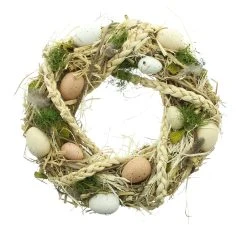 HomeLiving Kränze "Natur" 32x32x8cm In Bunt