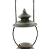 HomeLiving Laterne "Country" 16x16x33 In Silber