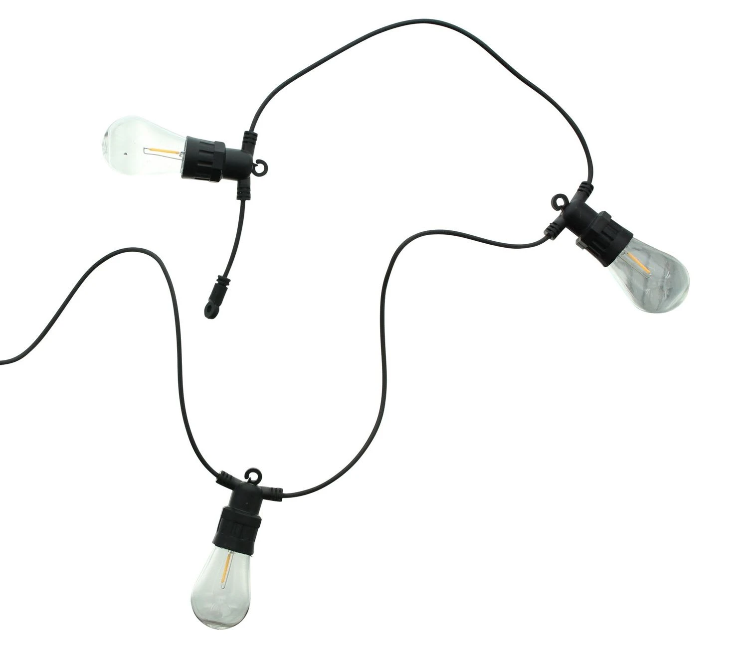 HomeLiving LED-Lichterkette "Outdoor" 6600 In Schwarz – Bild 5