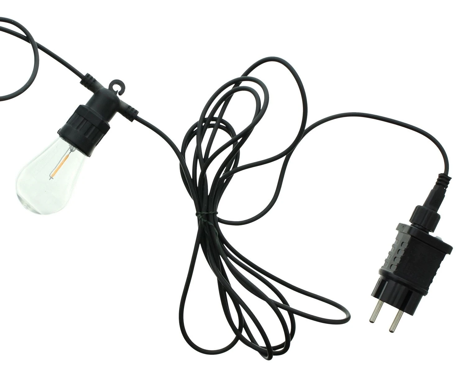 HomeLiving LED-Lichterkette "Outdoor" 6600 In Schwarz – Bild 6