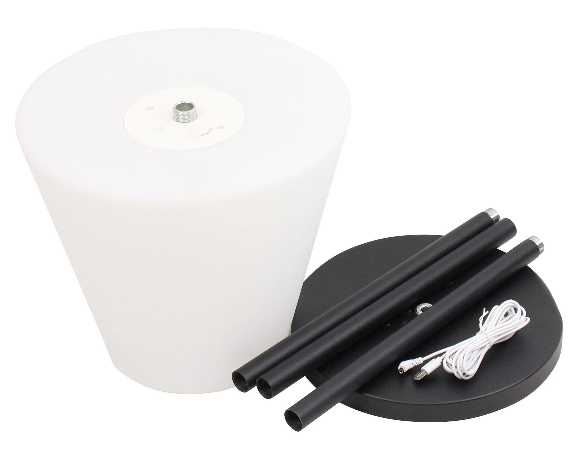 HomeLiving LED "Solar" 340x340x1500 In Bunt – Bild 4