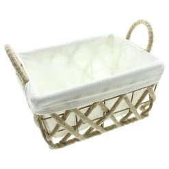 HomeLiving Metallkorb "Rope" 260x330x170 In Grau