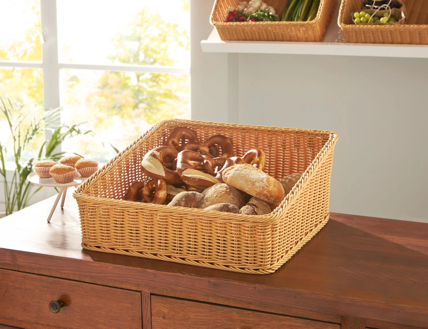 HomeLiving Regalkorb "Poly" 500x500x220 In Bunt – Bild 2