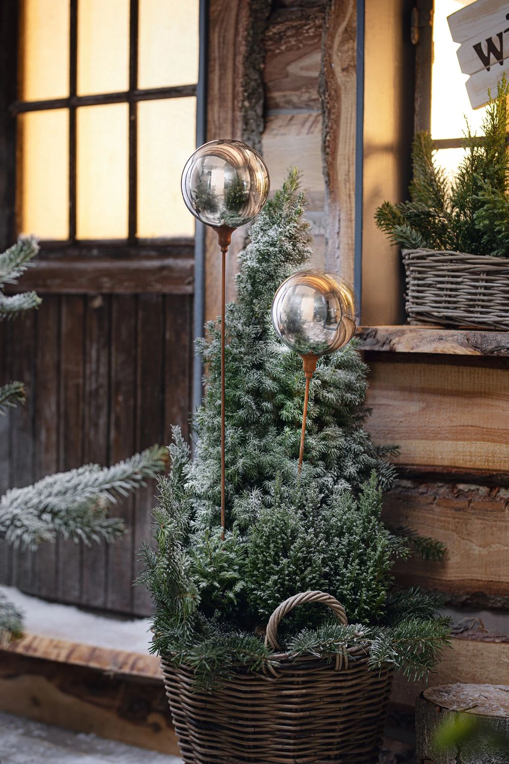 HomeLiving Roststecker "Kugel" 150x150x1180 In Bunt – Bild 2