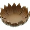 HomeLiving Schale "Blätter" 27x27x10 In Braun