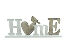 HomeLiving Spar-Set 2x Deko "Home", 35 X 6 X 12 Cm In Bunt