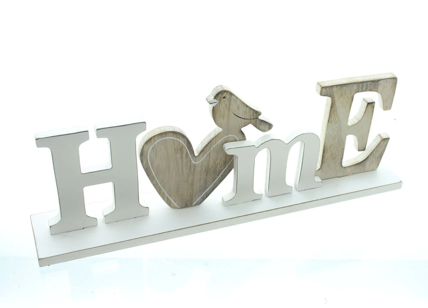 HomeLiving Spar-Set 2x Deko "Home", 35 X 6 X 12 Cm In Bunt – Bild 5