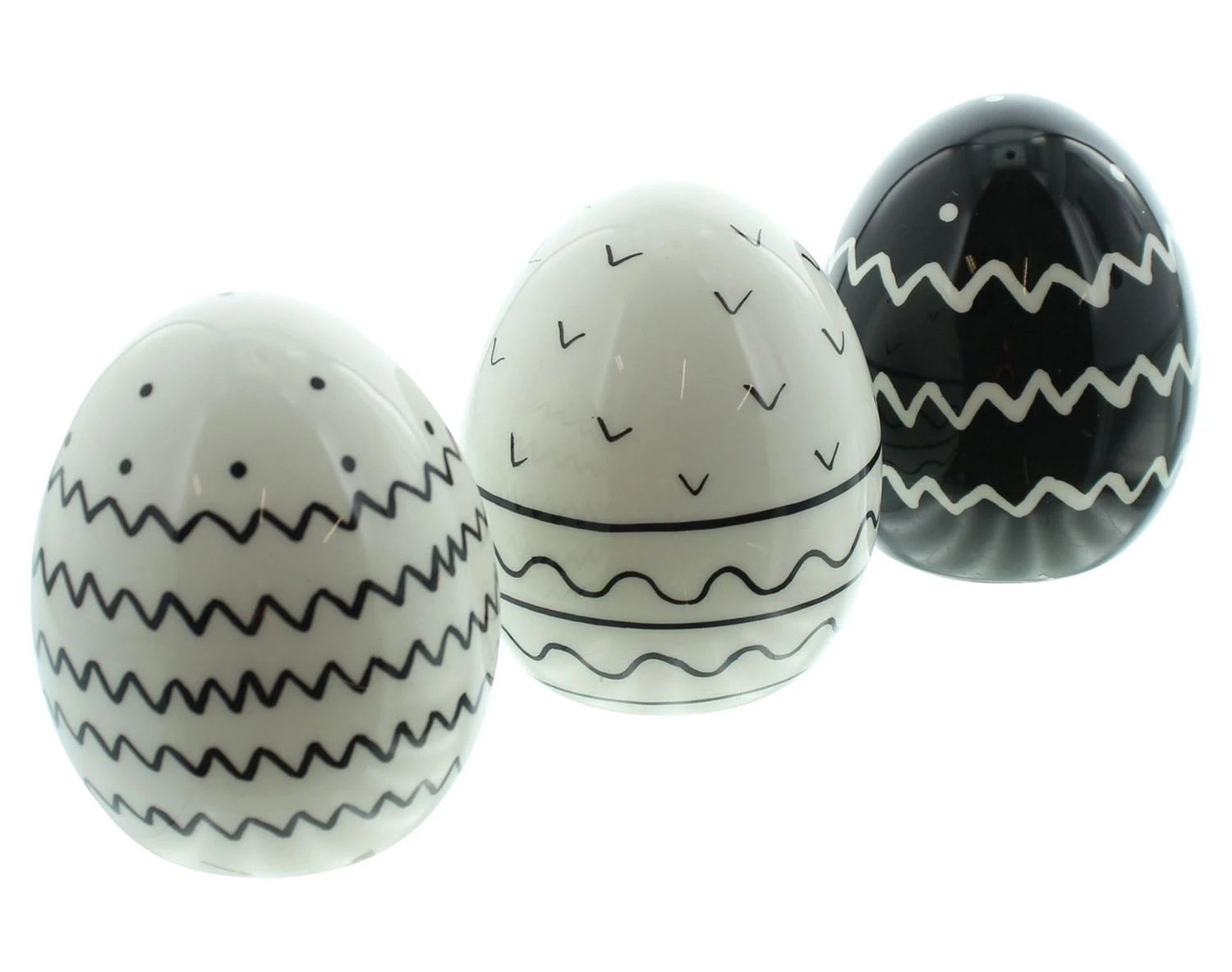 HomeLiving Spar-Set 2x Deko "Pattern", Höhe 8 Cm In Bunt – Bild 4