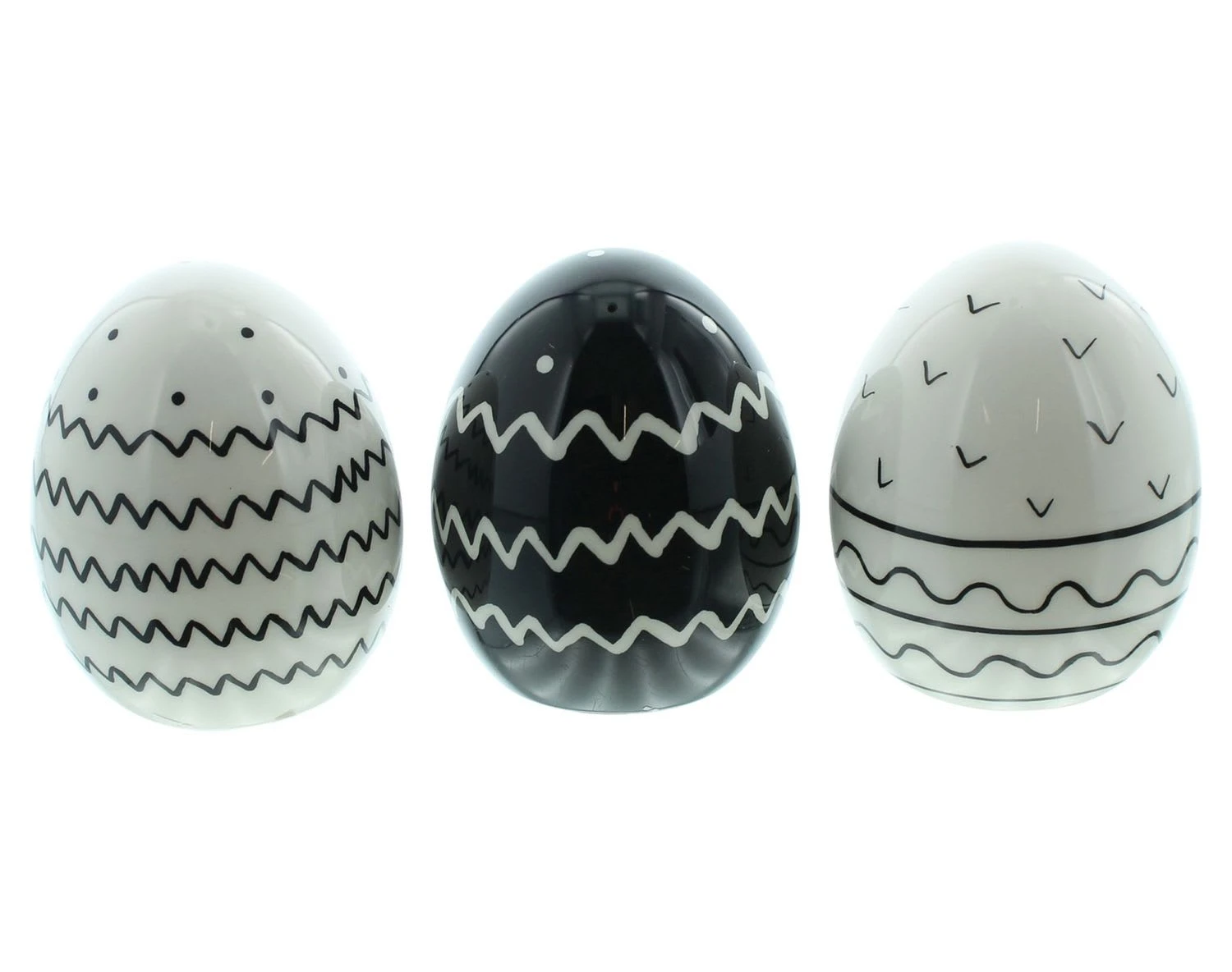 HomeLiving Spar-Set 2x Deko "Pattern", Höhe 8 Cm In Bunt