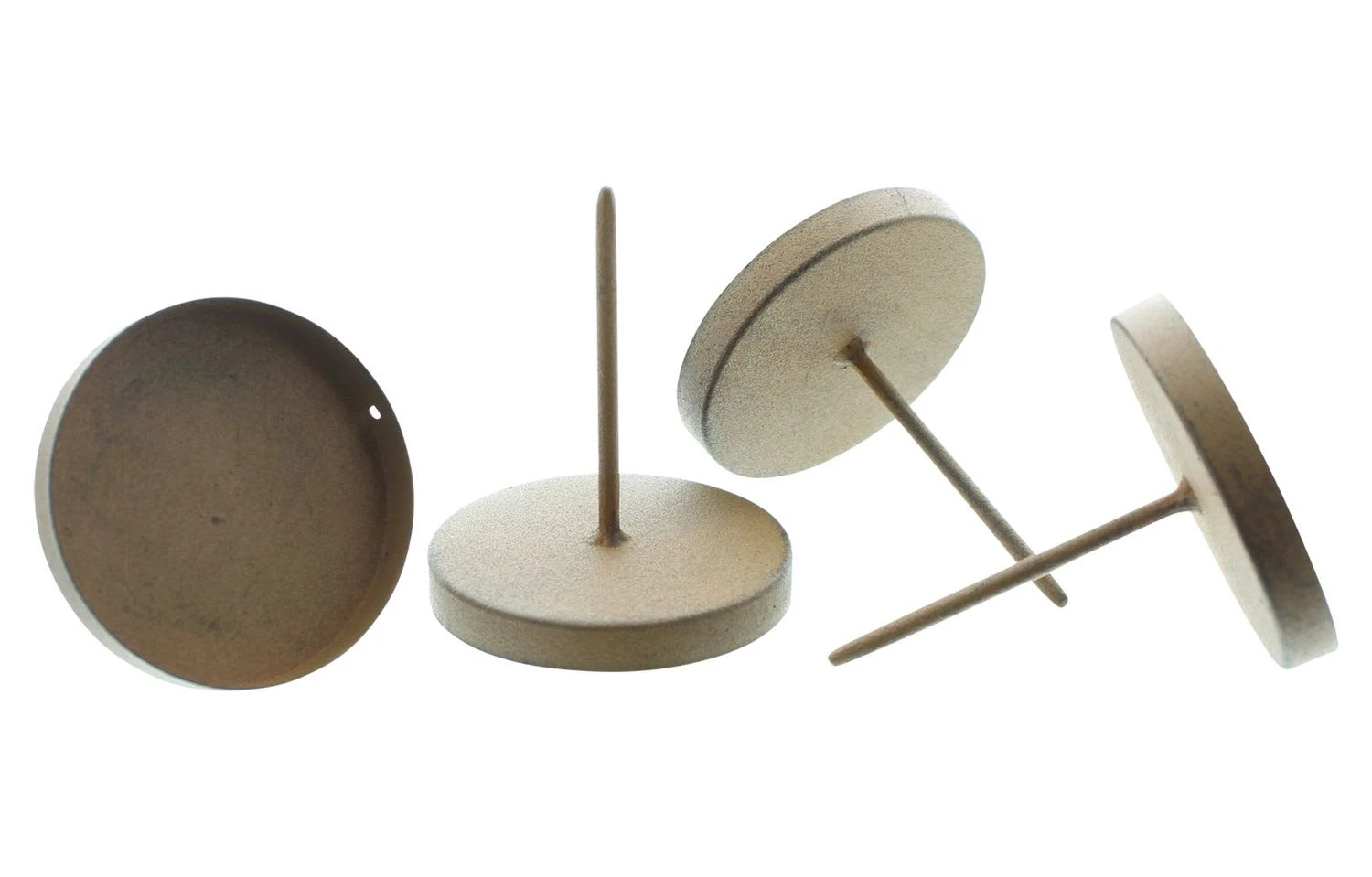 HomeLiving Spar-Set 2x Kerzenhalter "Rost", Ø 7 Cm In Braun – Bild 3