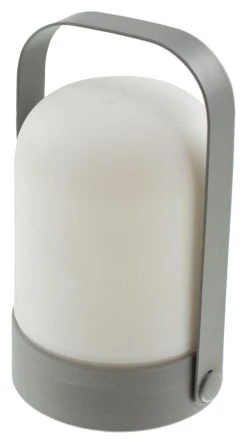 HomeLiving Spar-Set 2x LED-Lampe "Outdoor", Ø 14 X 22 Cm In Grau