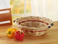 HomeLiving Spar-Set 2x Schale "Juterand", 46 X 13 Cm In Bunt