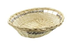 HomeLiving Spar-Set 2x Schale "Papierschnurgeflecht", 46 X 39 X 11 Cm In Bunt